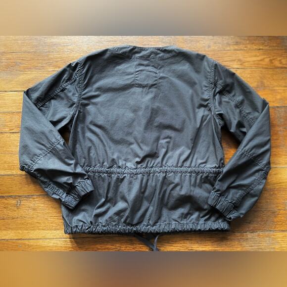 GAP Charcoal Grey Cropped Utility Jacket sz XS - Picture 11 of 11